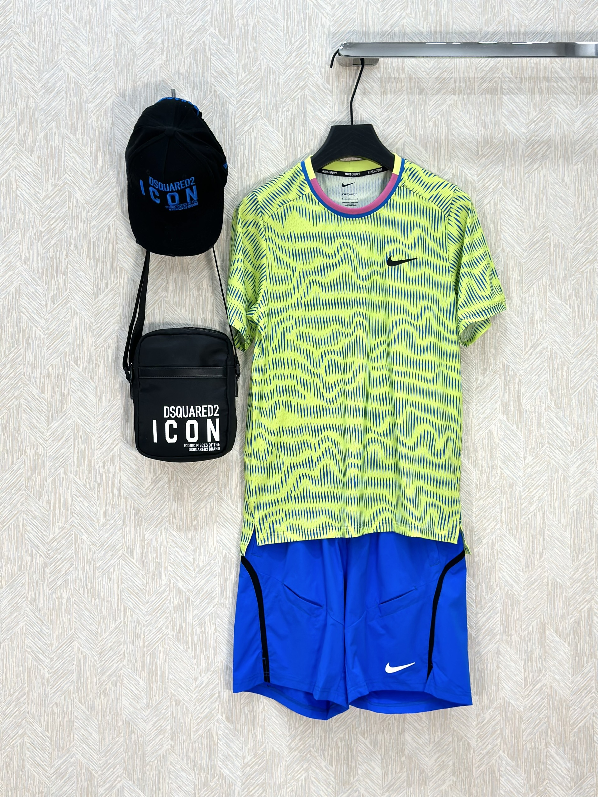 Bộ, Set hè Nike N phối màu kẻ Like Auth on web VTN